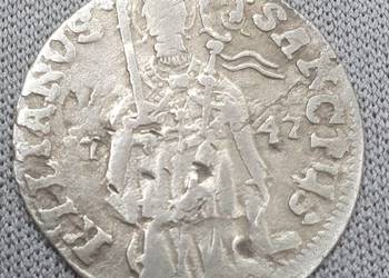 Szyling 1747 Anselm Franz,biskupstwo Würzburg