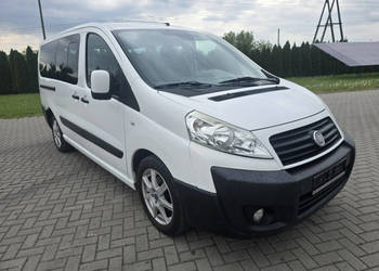 Fiat Scudo 2,0jtd 9 Osób,Klimatyzacja, Podgrzew. Fotele.Hak.Alufelgi.OKAZJ…