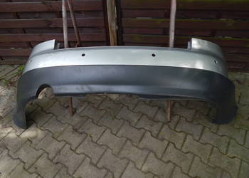 ZDERZAK TYŁ TYLNY AUDI A4 B7 PDC 8E5807511 04-07 SREBRNO CZARNY