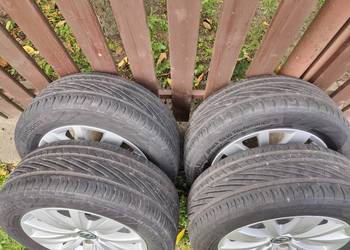 4 opony letnie uniroyal rain sport 5 215/55 R 16, dot 1120, bieżnik 5-6 mm
