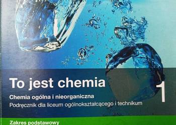To jest chemia nowej ery używane podręczniki szkolne książki