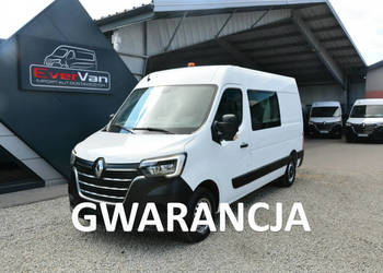 Renault Master L2H2 średniak 7-osobowy lift brygadówka doka pełna opcja