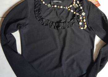 Cavaricci, włoska, bluzka, damska, wyjątkowa, zjawiskowa