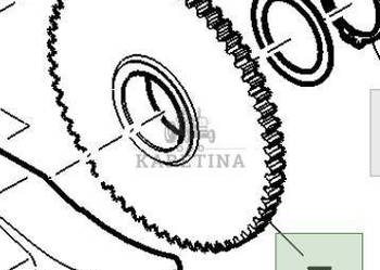 John Deere 8130 8230 8330 8430 8530 Bieg Koło Zębate Skrzyni Biegów IVT CZ…