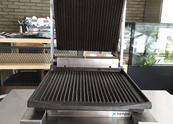 RM Gastro PS1010R kontakt grill ryflowany, opiekacz panini