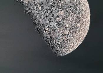 Obraz akrylowy ręcznie malowany MOON