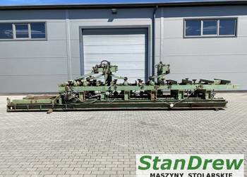 Wielopiła Obrzynarka WD  stół centrujący rolkowy