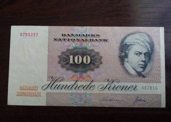 Banknot 100 koron Dania