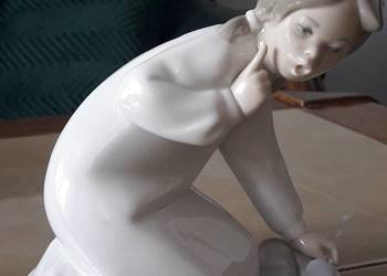Figurka porcelanowa Lladro "dziewczyna z bucikami" Hiszpania