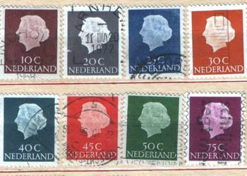 Zn. Holandia Mi 620, 2 - 7, 9 kas 1953