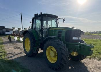 John deere 6830 pneumatyka, miękka oś, super stan