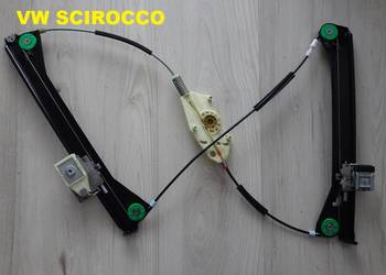 VW Scirocco Podnośnik Mechanizm Szyby Przód Prawy Oryginał 2008-2017