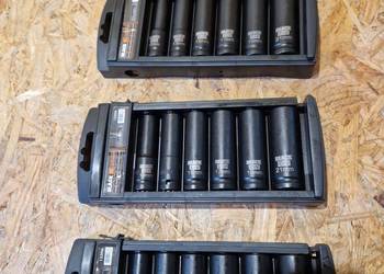 Zestaw wysokiej jakości nasadek udarowych 1/2" ️ 10 - 21 mm 6el marki BLACK