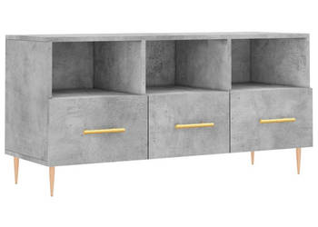 Szafka pod telewizor szarość betonu 102x36x50 cm WM-829024