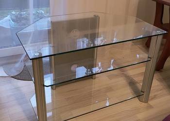 Szklany stolik RTV
