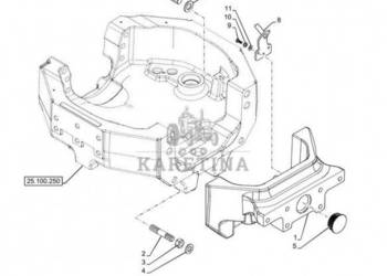 New Holland T6090 T6070 Wspornik 87347174