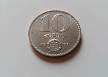 Moneta 10 forint 1977 Węgry