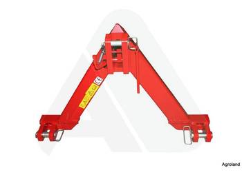 Trójkąt zaczepowy TUZ kat. 3 do narzędzi o masie max 1800kg