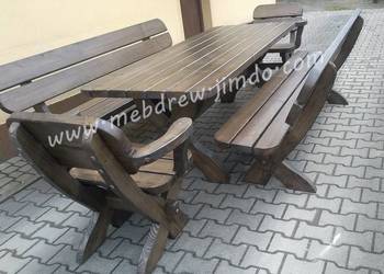 meble ogrodowe komplet ogrodowy drewniany