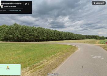 Działki rolne do podziału pod rekreacyjne z bezpośrednim dostępem do lasu