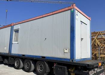 KONTENER BIUROWY SOCJALNY CONTAINEX 2,5×6 W
