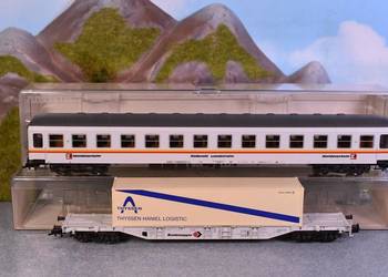 FLEISCHMANN H0 wagon osobowy towarowy 4-osiowy DB nie PKP