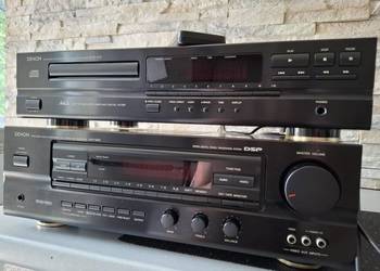 Denon DCD 615 , AVR 1000 - pilot , stan idealny!