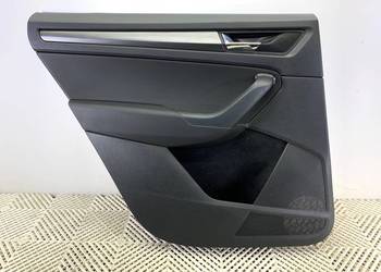 BOCZEK DRZWI LEWY TYŁ SKODA KODIAQ Hatchback TAPICERKA
