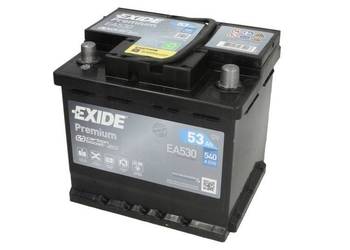 AKUMULATOR EXIDE PREMIUM 53AH 540A EN PRAWY +
