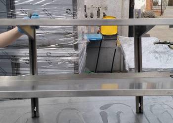 Półka wisząca gastronomiczna podwójna