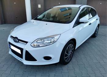 FORD FOCUS 2013r. BEZWYPADKOWY, GARAŻOWANY 1,0 ECONETIC 100KM HAK,PDC,BDB