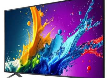 Telewizor LG 43QNED80T6A - roczny, stan idealny - Wawa