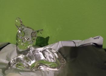 Figurka z kryształu ołowiowego