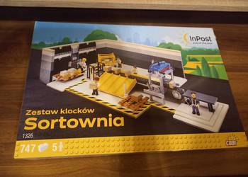 Klocki cobi zestaw klocków sortownia inpost