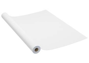 vidaXL Okleiny meblowe samoprzylepne, 2 szt., białe, 500x90 cm,(SKU3059651)