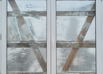 OKNA KacprzaK 166X142 OKNO Używane Plastikowe PCV