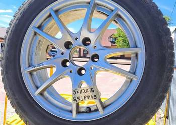 Alu Felgi Ronal B A C 6.5"x16" 5x112 ET49 kBa4011302 Czarna Opona A246