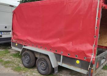 Przyczepka samochodowa dwuosiowa DMC 2600 kg