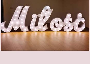 Sprzedam napis 3d Led miłość
