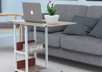 Stolik boczny na kółkach Biurko na laptopa LIVHOOU uszk.