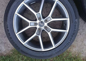 Felgi Ford Kuga 18" 5x108 + opony letnie Continental