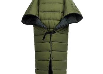 Hamak na górze z poncho-kocem i paskami poduszki grzewczej OneTouch