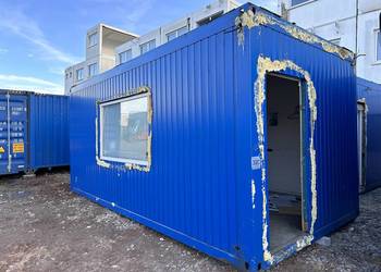 KONTENER BIUROWY 3×6 BIUROWO SANITARNY