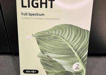 Zestaw lamp LED Full Spectrum do roślin – 2 sztuki