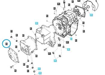 Osłona przekładni mechanicznej / TRG280 / LS Tractor 40292757