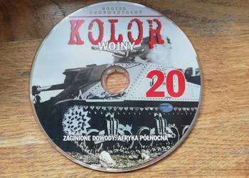 Kolor wojny  20 serial dokumentalny płyta DVD