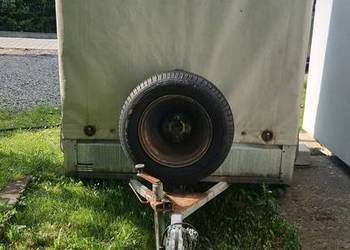 Przyczepka lekka DMC 750kg Solidna z plandeka ZAREJESTROWANA