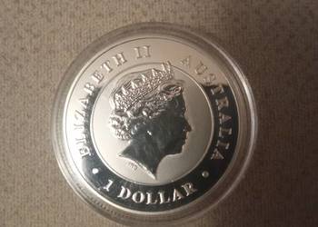 Moneta kolekcjonerska inwestycyjna 1 OZ uncja srebro 999