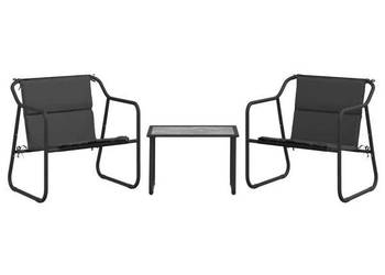 vidaXL 3-cz. zestaw wypoczynkowy do ogrodu, z poduszkami(SKU:364107)