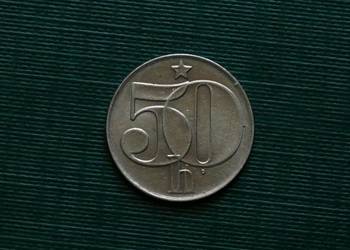 CZECHOSŁOWACJA - 50 halerzy (1989r)
